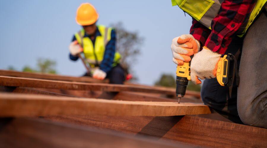 Professional residential roofers in Alloy, WV